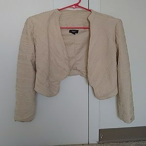 Cream blazer